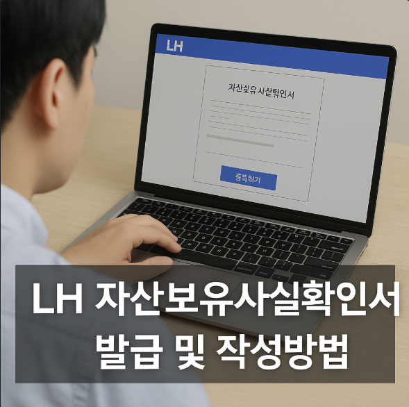 LH 자산보유사실확인서