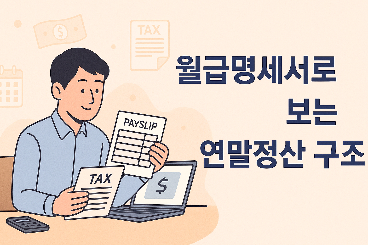 연말정산 월금명세서