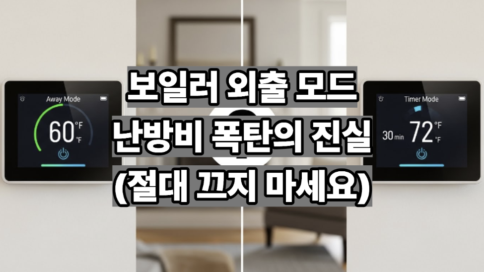 보일러 외출 모드