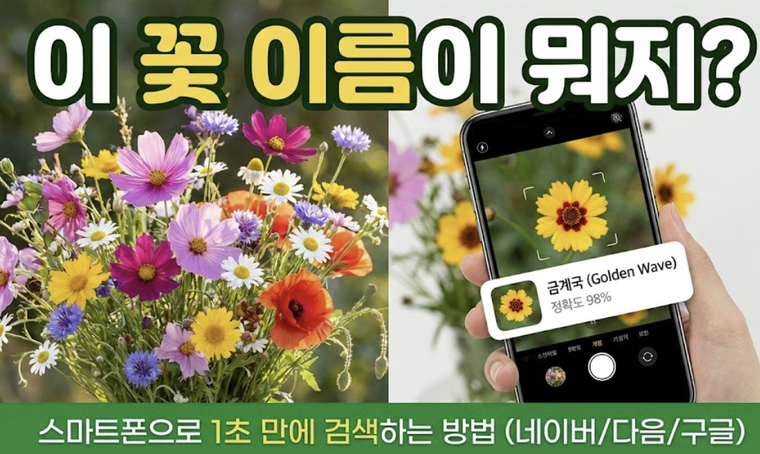 꽃 이름 검색